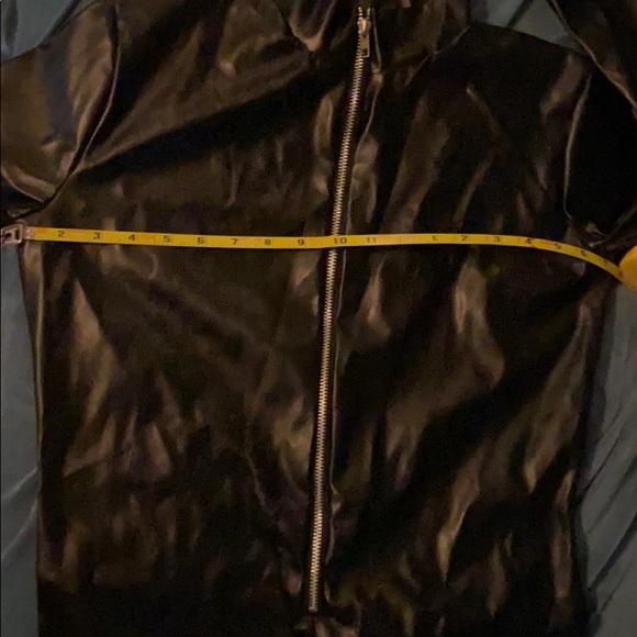 Black Leather Bodysuit - Picture 4 of 5